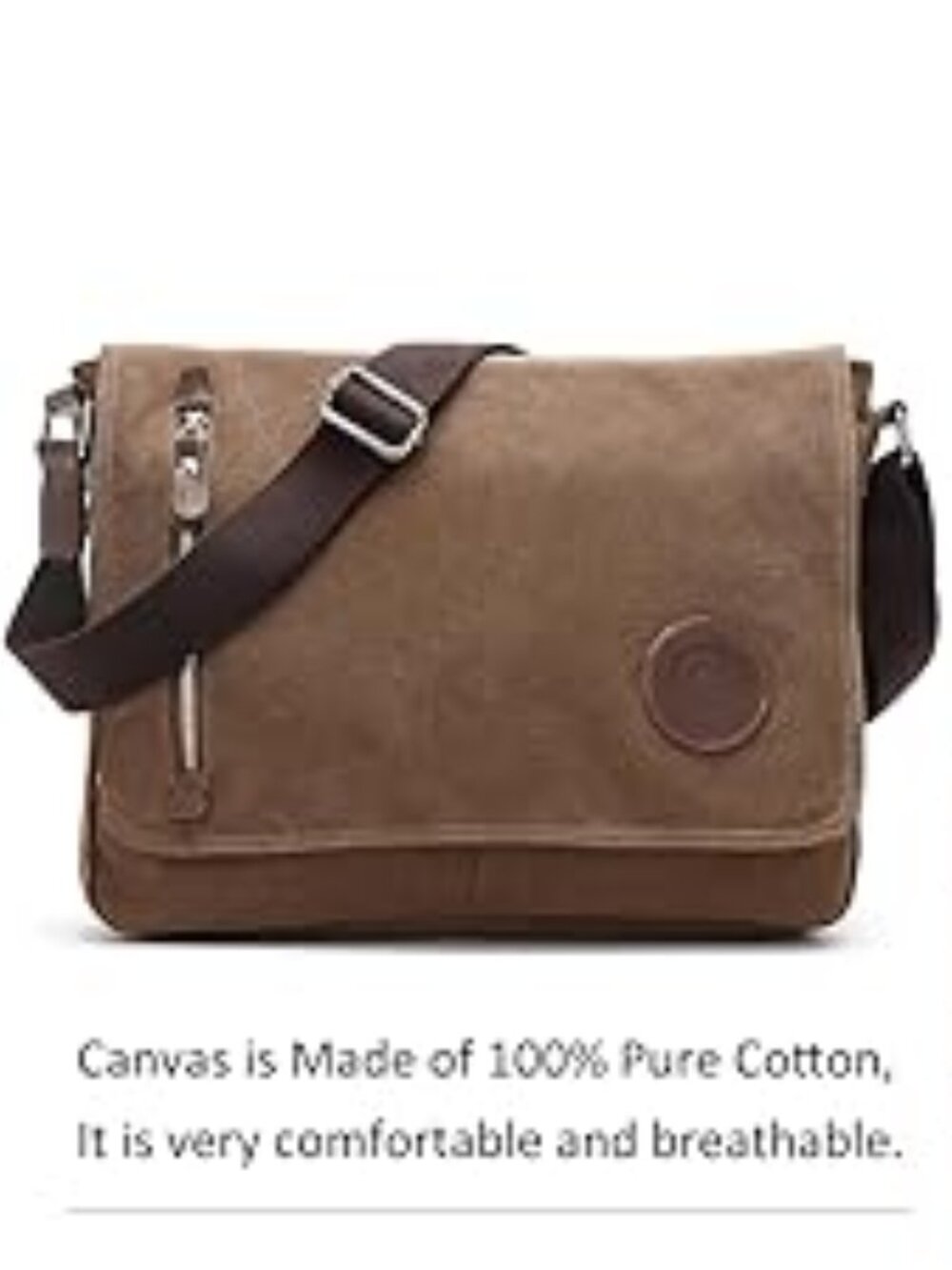 Augur Canvas Messenger Bag